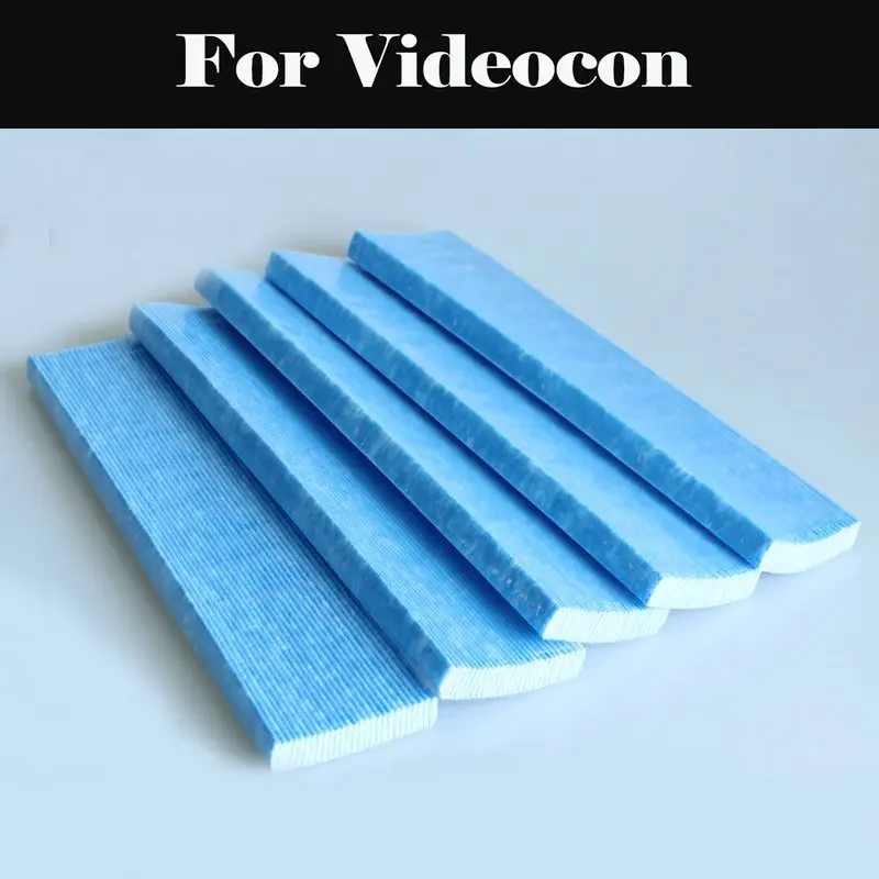 

Quality 6Pcs Air Conditioner Air Purifier Parts Filter Filt For Videocon VSF55 WV2 VSN55 WV2-MDA VSP63 WE1 VSF35 WV2-MAA