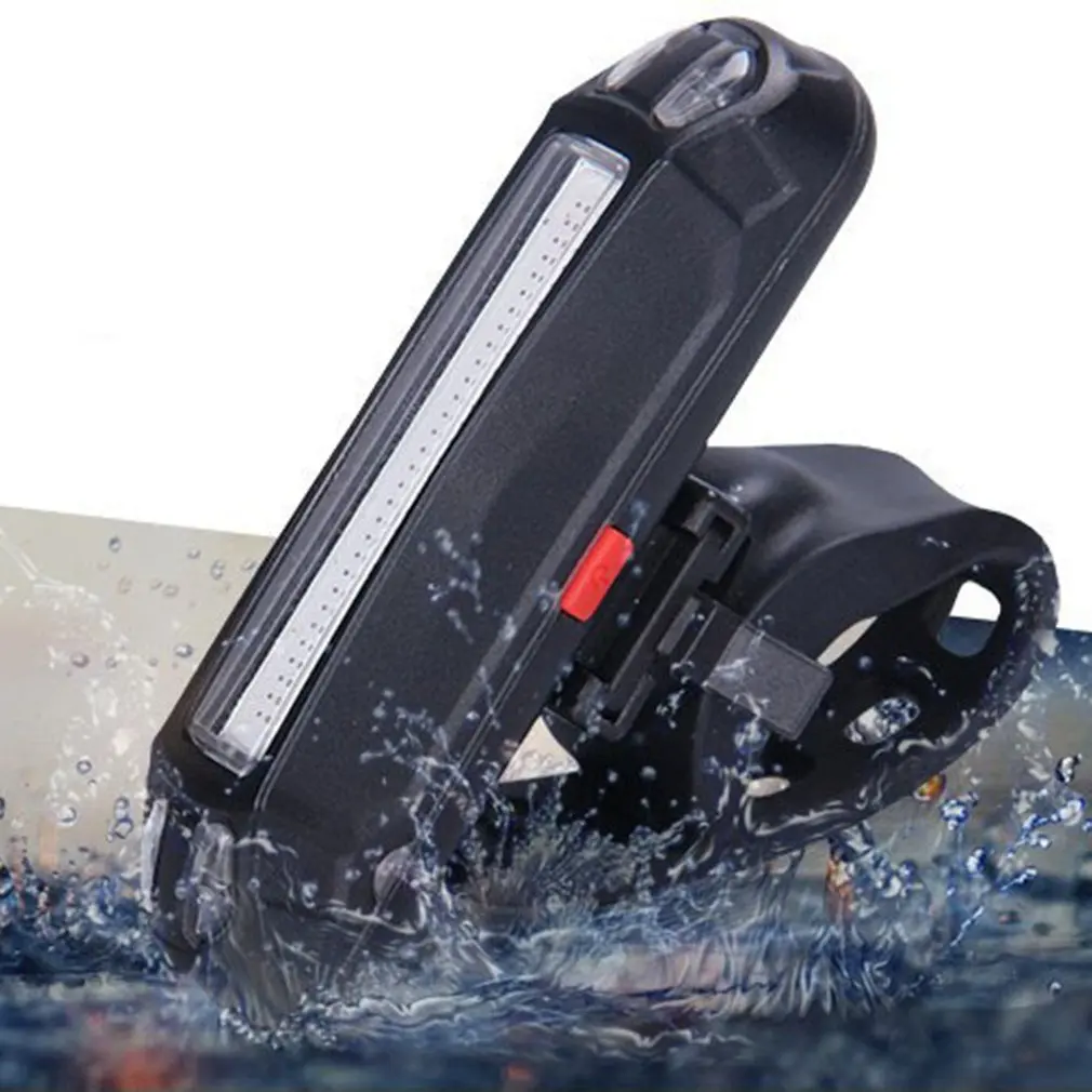 Свет велосипеда Usb зарядки Предупреждение светильник двойной Цвет хвост светильник Горный Руль для шоссейного велосипеда, автомобильный передний светильник