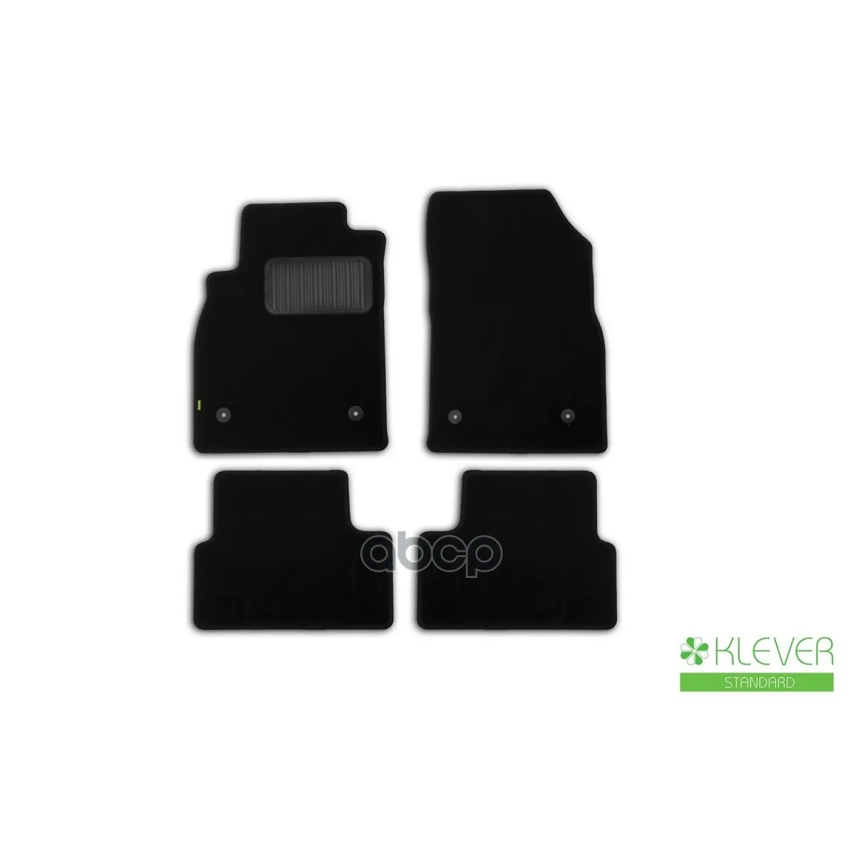 Floor Mats Klever Standard Opel Astra J 5D 2009, HB. 4 PCs.(Textiles) Klever. KLEVER02372301210kh