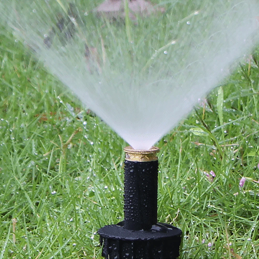90/180/360 Degrees Adjustable Up Spray Sprinklers Automatic Retractable Watering Lawn Garden Irrigation Nozzle