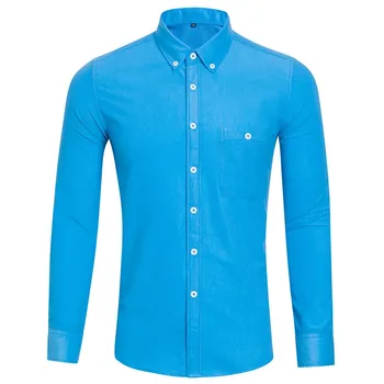 

Are you sure not to click in and see Men's Solid Turn-down Collar Long-sleeve Business Tops Formal Shirt Plus Size wholesale