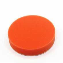 

180mm 7inch Flat Orange Flat Sponge Gross Flat Sponge Gross Polishing Buffing Pad For Car Polisher Clean