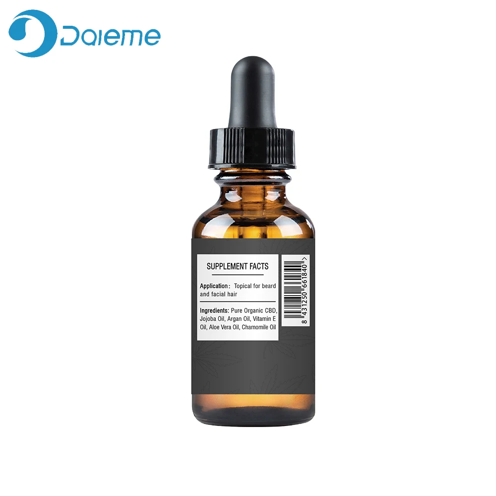 High Quality Beard CBD Oil Men Beard Growth Enhancer Facial Nutrition Moustache Growth Products Shaping Hair 5