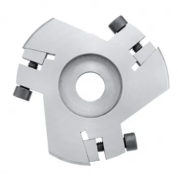 

Milling Cutter Grinder Disc H16 90mm Wood Carving Disc Woodworking Detachable Three Blade Root Milling Cutter Cemented Carbide