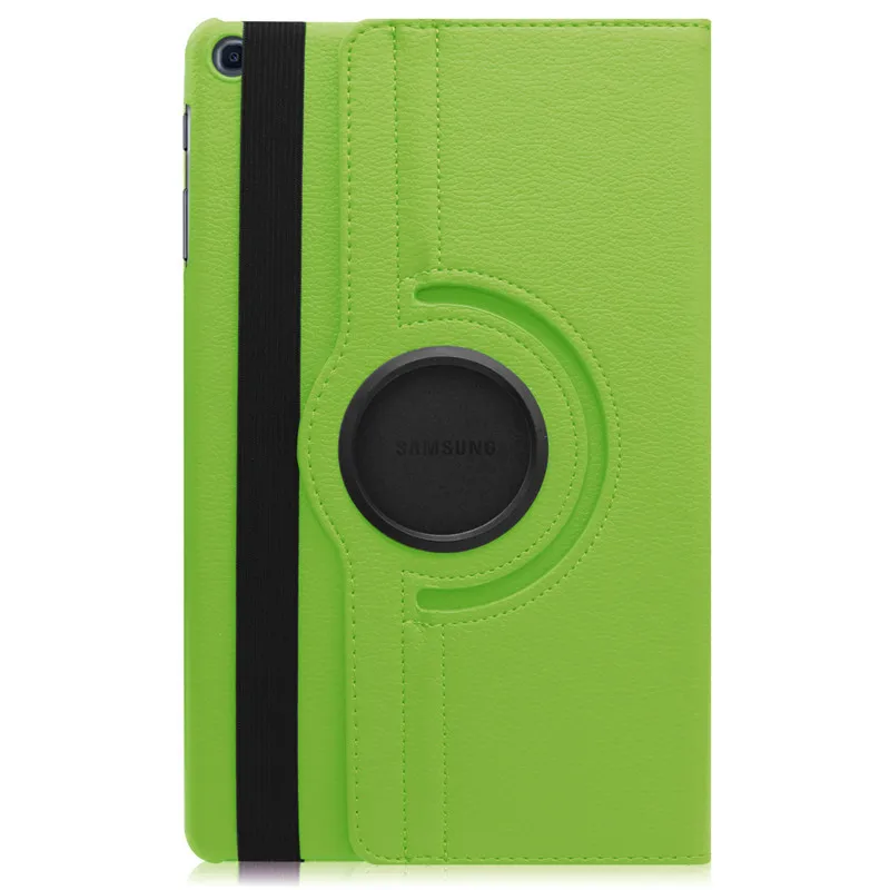 Вращающийся на 360 чехол для samsung galaxy tab S5e 10,5 T720 T725 чехол-подставка из искусственной кожи tab S5e SM-T720 чехол для планшета+ пленка+ ручка - Color: Green