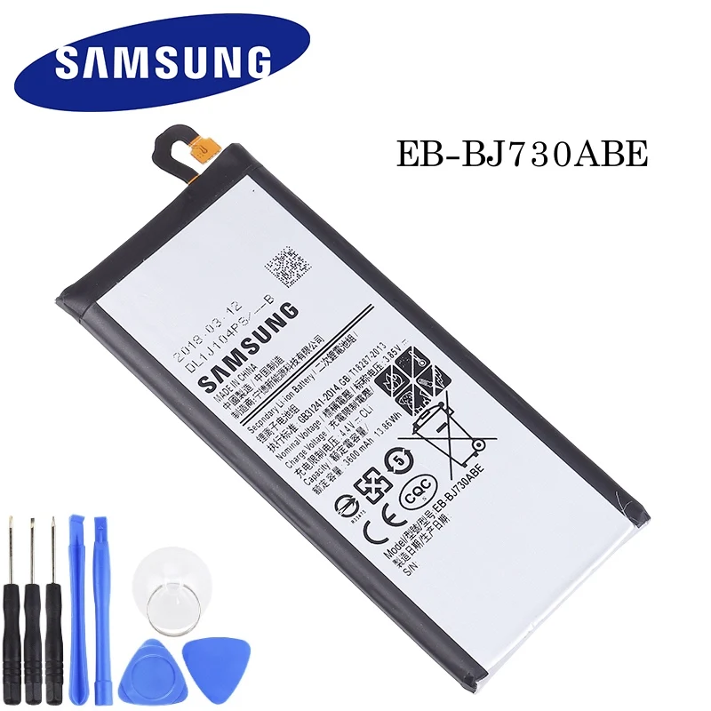 EB-BJ730ABE 3600 батарея для samsung GALAXY J7 Pro SM-J730F SM-J730FM J730F J730G J730DS J730FM J730GM J730K