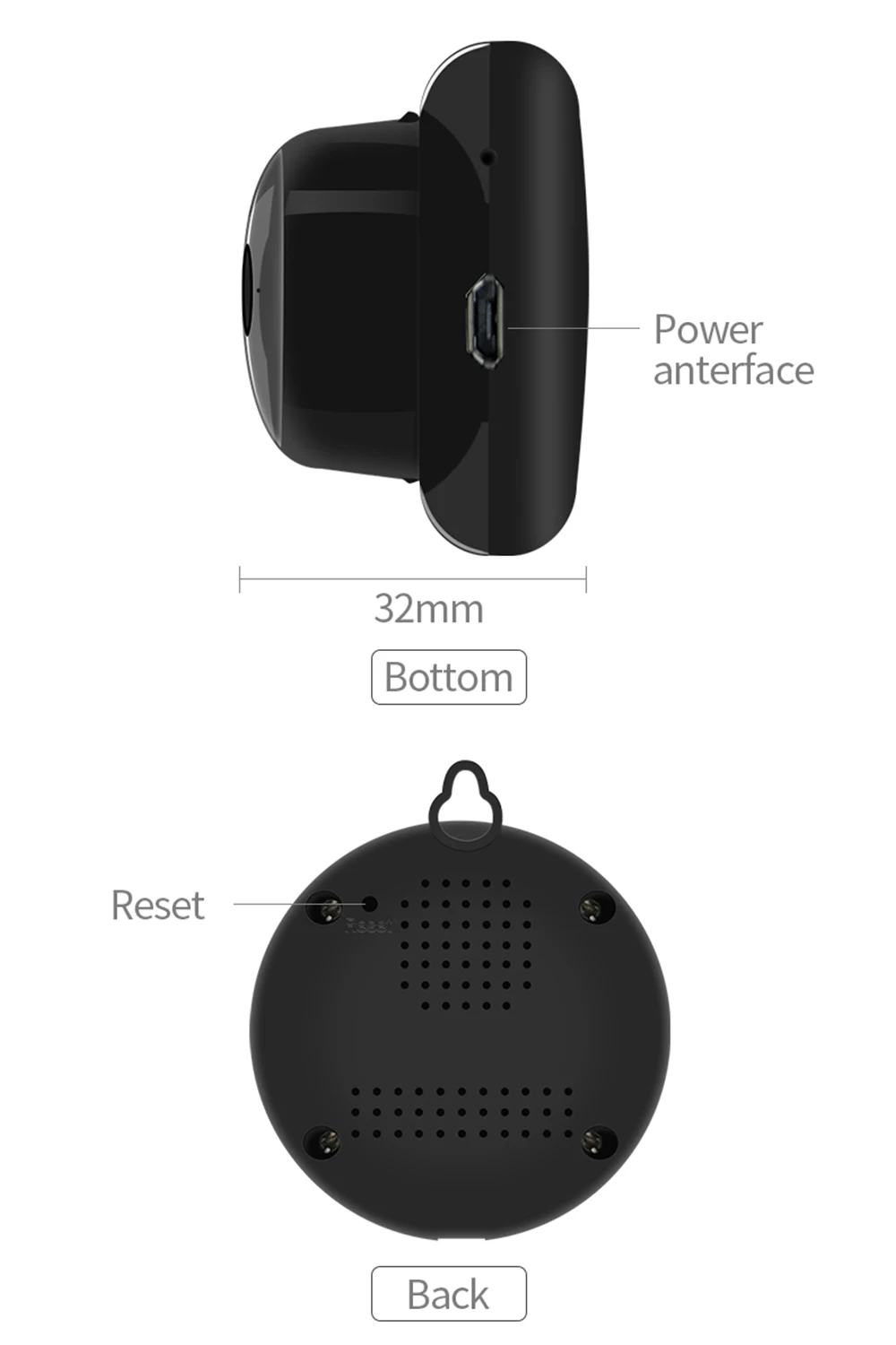 Мини беспроводная wifi ip-камера для домашней безопасности, инфракрасная камера ночного видения, камера наблюдения, SD карта, облачное хранилище, CCTV, детский монитор