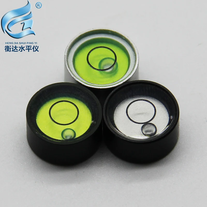 

Mini spirit level Round bubble level Metal horizontal bead12*6mm