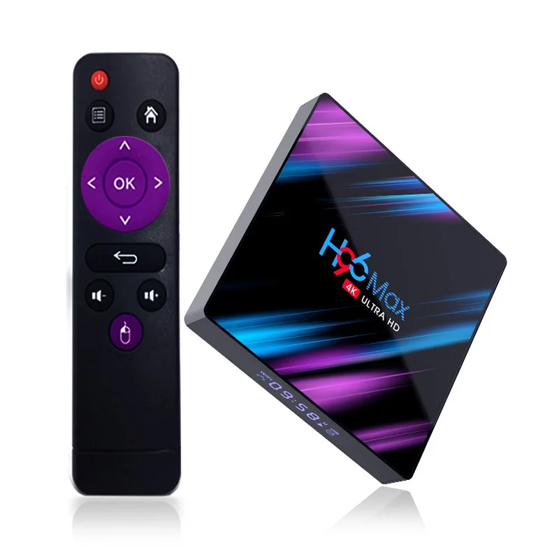 ТВ-приставка H96 MAX RK3318 Android 9 0 медиаплеер 2 ГБ 4 16 32 4K WiFi Bluetooth Смарт поддержка SD карты