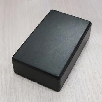 

5pcs Tool Wire Junction Box Case Black Instrument Indoor Outdoor Cable Waterproof ABS Monitoring Shell Electronic Project Power
