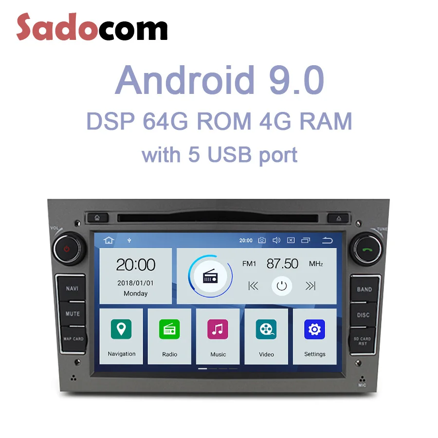 PX6 Android 10 0 6 ядер 4 Гб ОЗУ 64 ПЗУ автомобильный dvd плеер радио для Opel Zafira Vectra Antara Astra H G