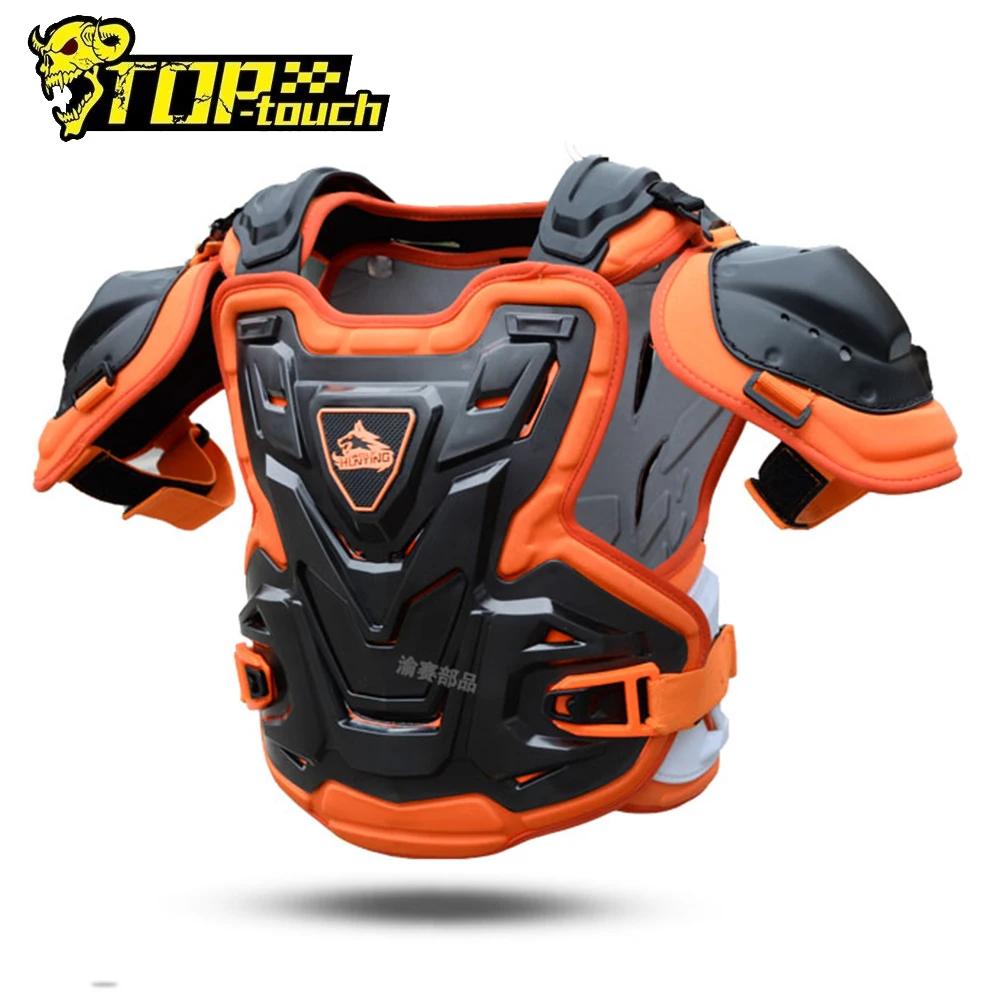 Black Kids Motorcycle Armor Suit Dirt Bike Gear Riding Protective Gear Chest Protection for Motocross Cycling Skateboard,Skiing,Skating,Off-road 