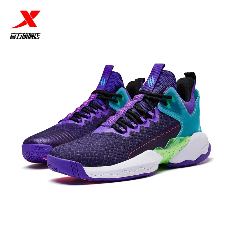 

XTEP [War Mastiff] Jeremy Lin Men Basketball ShoeHigh Top Actual Combat Shoes Sports Sneakers 980319121329