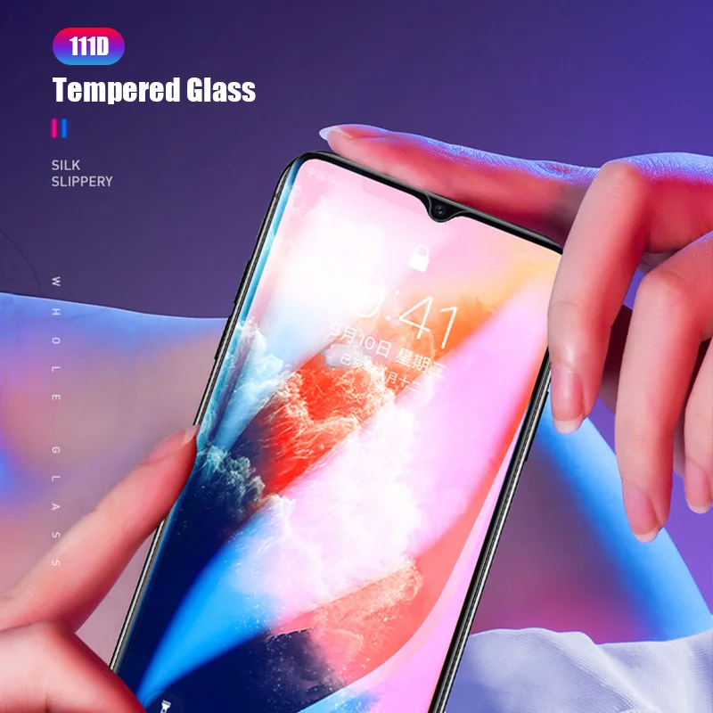 Защитное стекло 111D для экрана One Plus 6 6T 5T защитная пленка закаленное Oneplus 7T