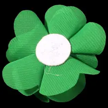 Горячая девушки высокого качества мягкий шифон цветочный головной венок Детские аксессуары для волос 20 цветов