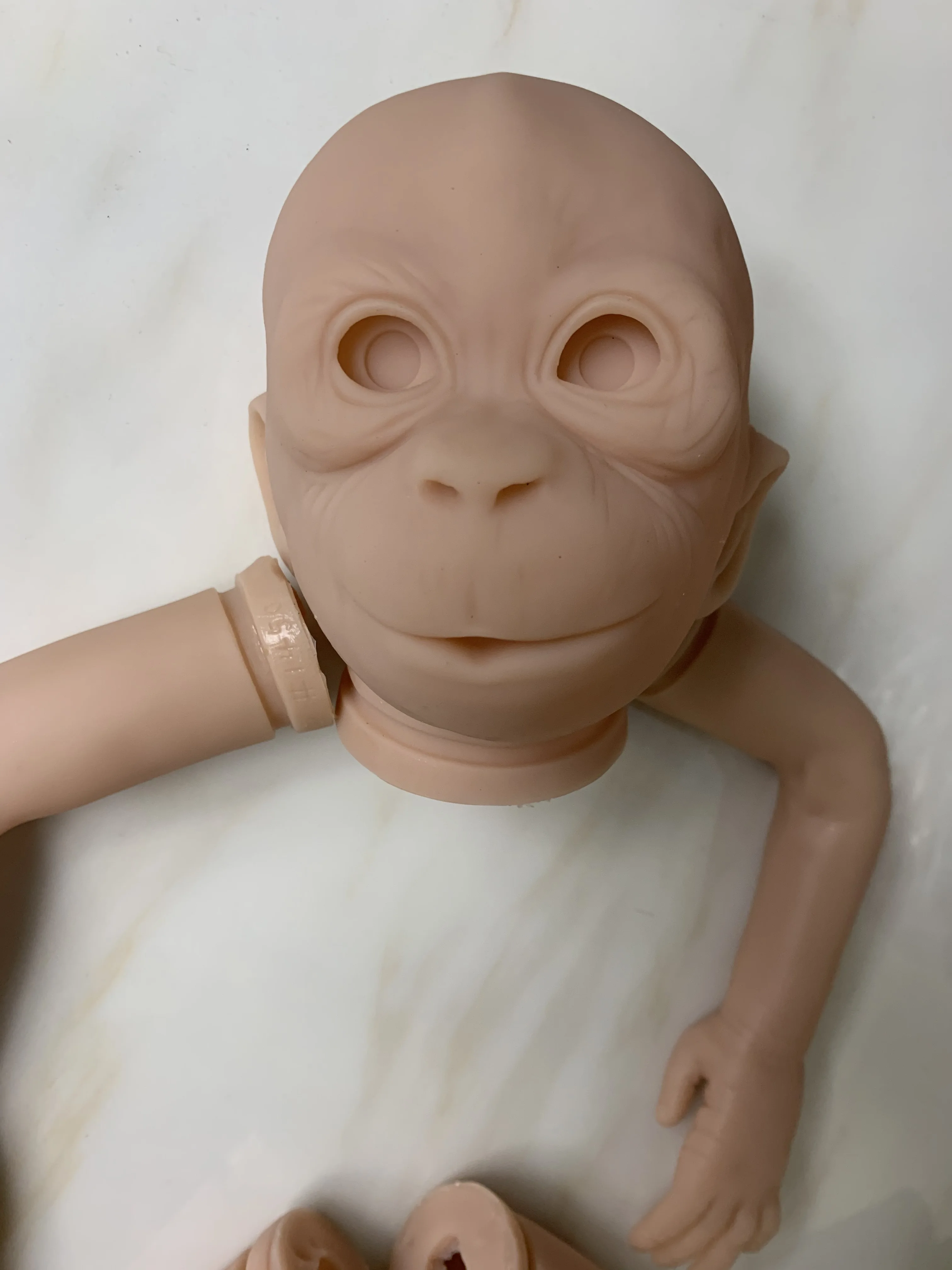 Reborn monkey orangutans artista hecho sin pintar piezas de muinieca en ranco | Игрушки и хобби