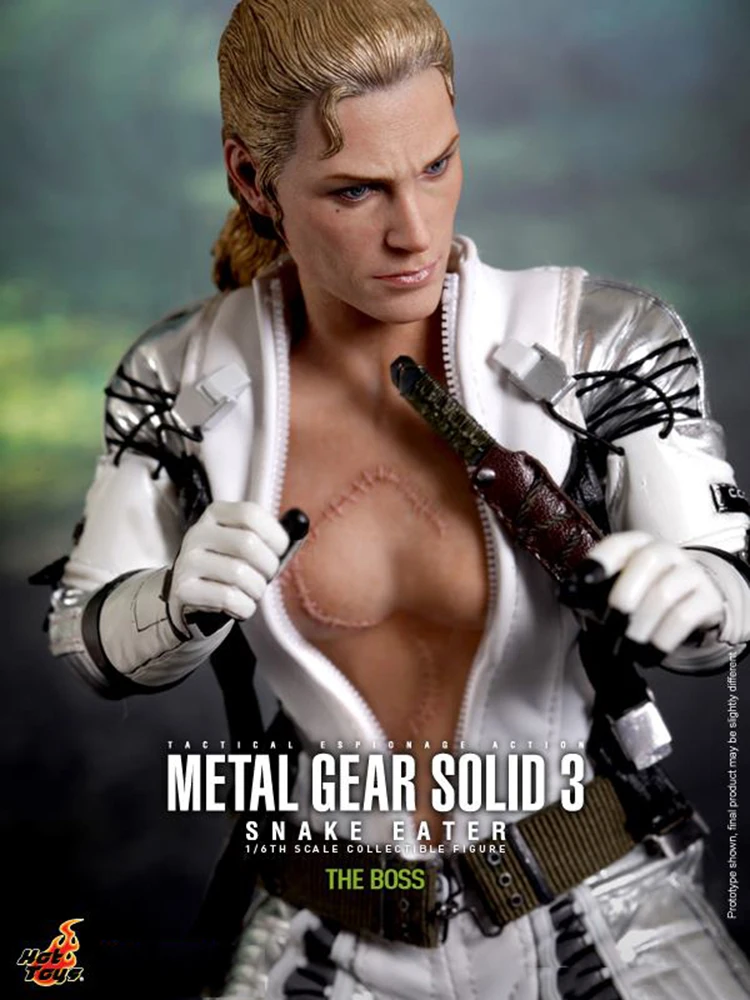 In Stock Collectible 1/6 Scale HotToys VGM14 Metal Gear Solid 3 Snake Eater The Boss Action Figure Model for Fans Gifts