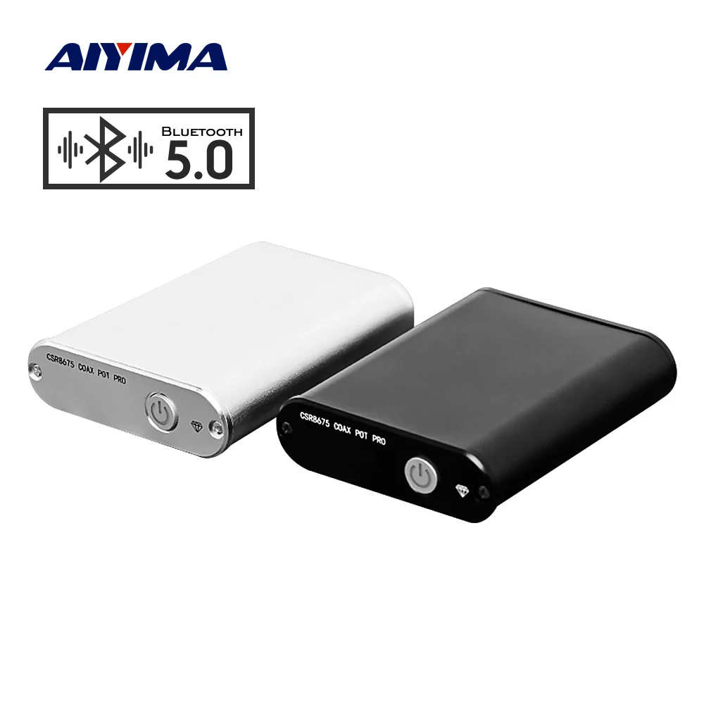 

AIYIMA CSR8675 Bluetooth 5.0 APTX HD DAC Bluetooth Receiver Decoder Coaxial Optical Digital Audio Output Support APTX APTX-LL
