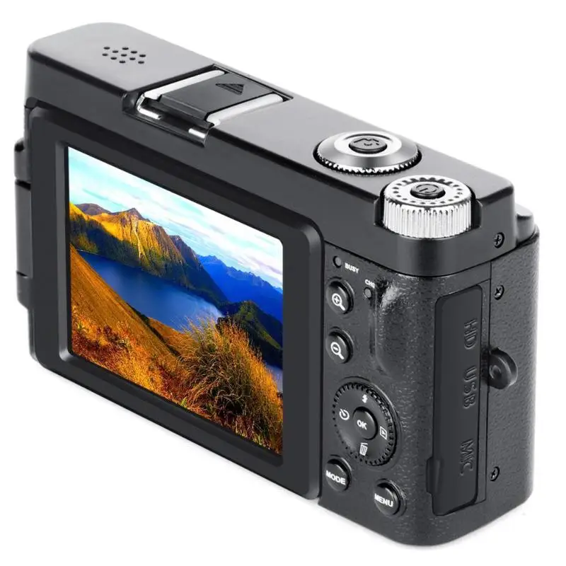 P11 Flip 3 дюймов Экран WI-FI цифровой Камера полный HD1080P 30FPS 24MP 30FPS 16X цифровой зум CMOS USB2.0 с поддержкой HDMI, цифровй Камера видео Регистраторы