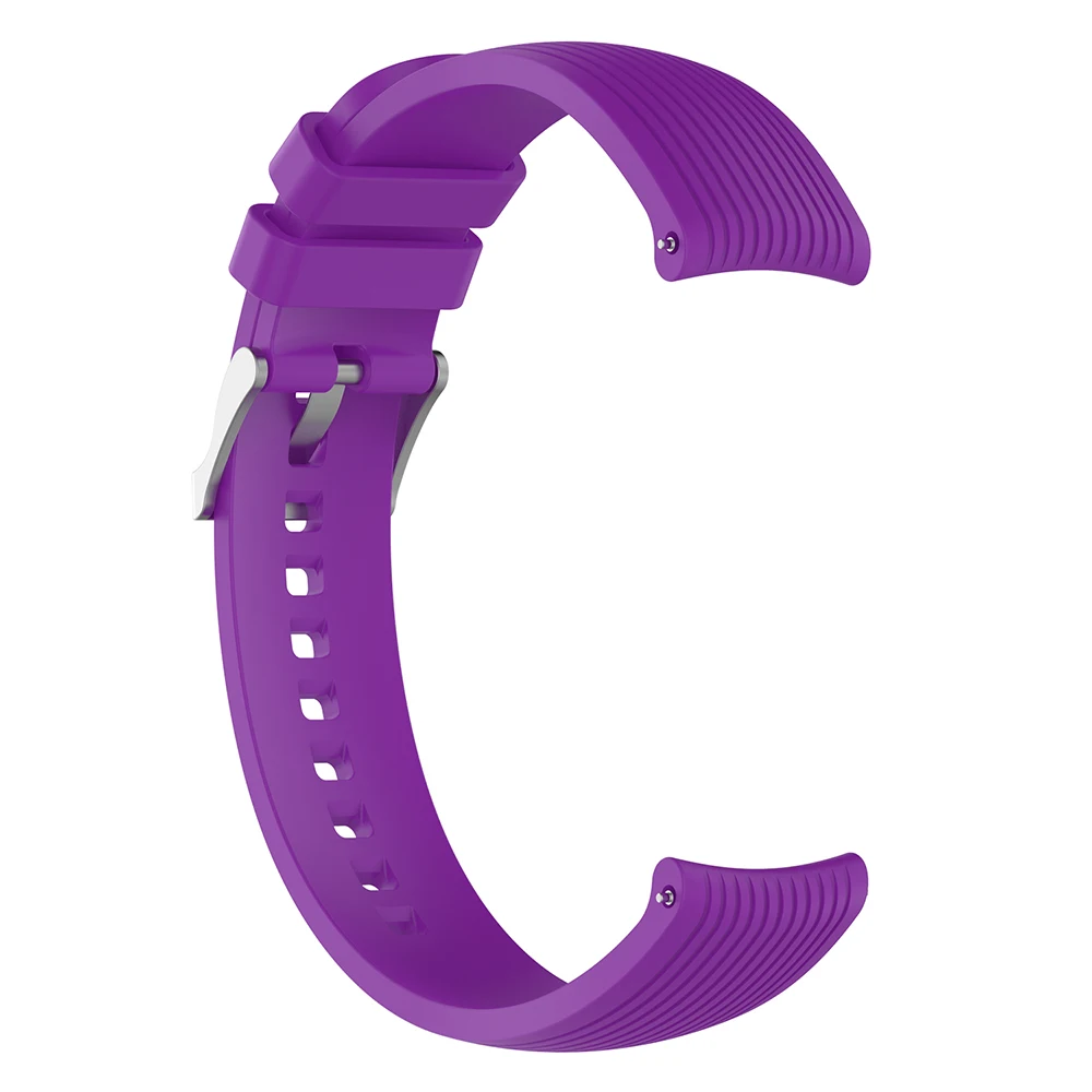 1 шт. силиконовые спортивные часы Bracelace ремень 42 мм* 20 мм для samsung Galaxy ЗАМЕНА простой ремешок телефон аксессуар пряди