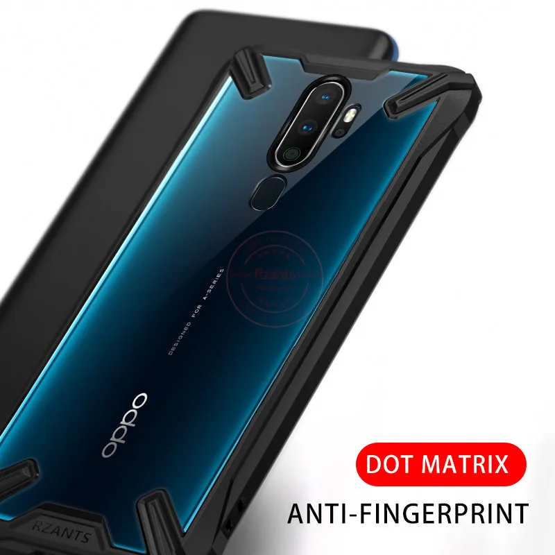 Противоударный армированный силиконовый чехол для OPPO A9 прозрачные чехлы для OPPO A5 роскошный акриловый чехол из ТПУ