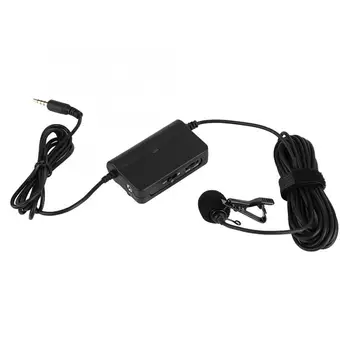 

COMICA microphone CVM-V05 Universal Clip On Mic 3.5mm Audio Interface Lavalier Microphone for Phone Camera KTV