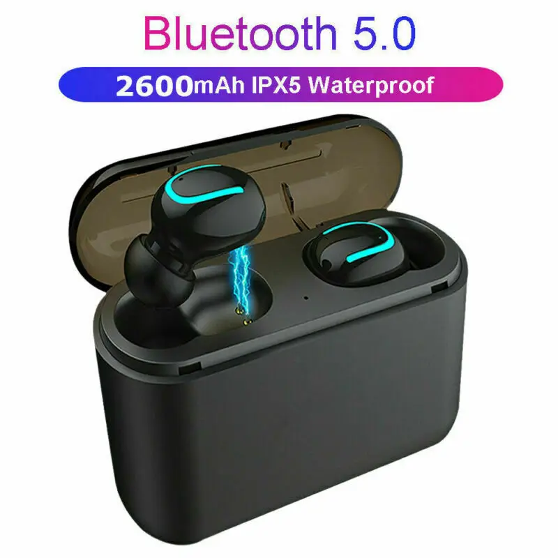 TWS стереонаушники HBQ Q32 Mini с поддержкой Bluetooth 2600 1500 мА · ч 5 0 ч|Наушники и гарнитуры| |