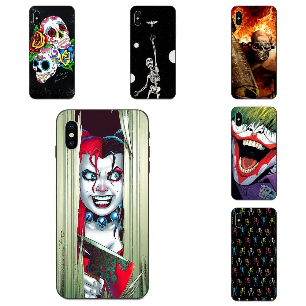 Baiser Rock Band Skull Soft TPU Phone Cover Case For Xiaomi Redmi Note 3 3S 4 4A 4X 5 5A 6 6A 7 7A K20 Plus Pro S2 Y2 Y3 | Мобильные