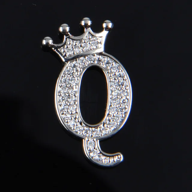 Hot Sale Metal Croc Shoe Charms Crown Letter Bling Rhinestone Shoes Decorations High Quality Butterfly Wristband Accessories g1017