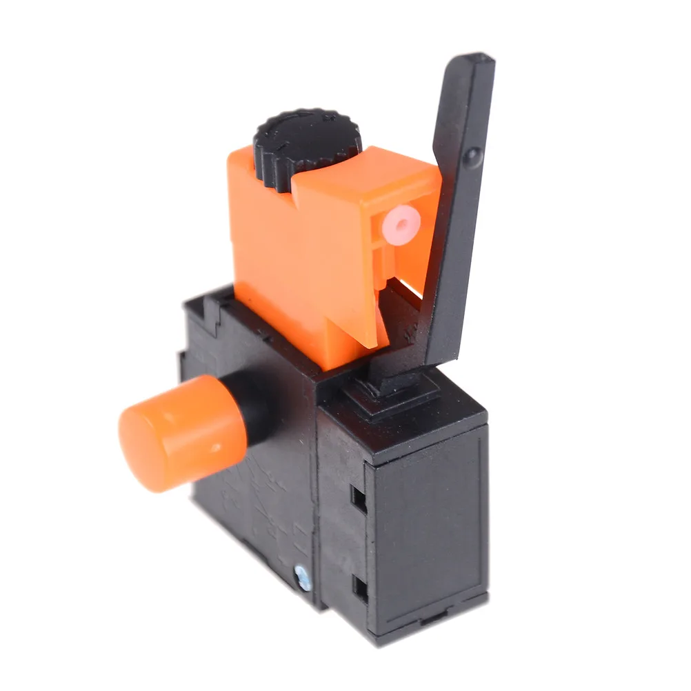 1PC FA2-6/1BEK Lock on Power Tool Electric Hand Drill Speed Control Trigger Switch High Quality Switch Accessories