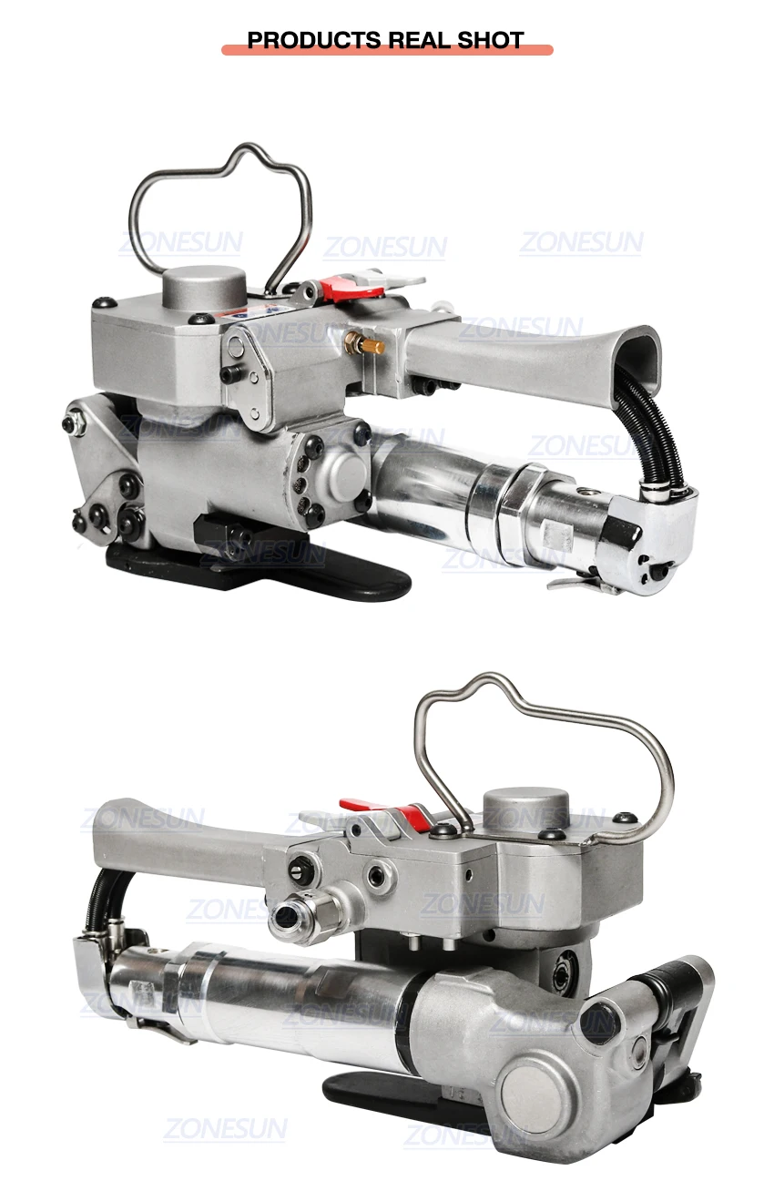 ZONESUN XQD-19 пневматический обвязкий инструмент пневматический PET пластик PP обвязкий инструмент XQD-19 ПЭТ ремень машина