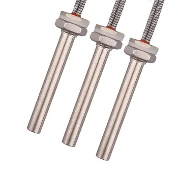 安い Dernord 12v 100ワット/150ワット/200ワットステンレス鋼電気管状加熱素子浸漬カートリッジヒーター