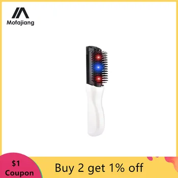 

Hair Growth Laser Comb Therapy Electric Massage Equipment Stop Hair Loss Treatment Promote Grow Brush Product Men Birthday Gift