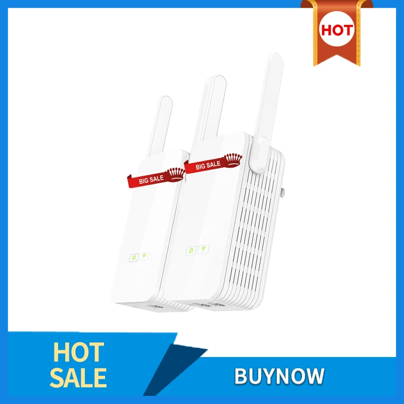 1 пара GLVISION GLP15 1000 Мбит/с PLC сетевой адаптер беспроводной WIFI удлинитель IPTV Homeplug AV