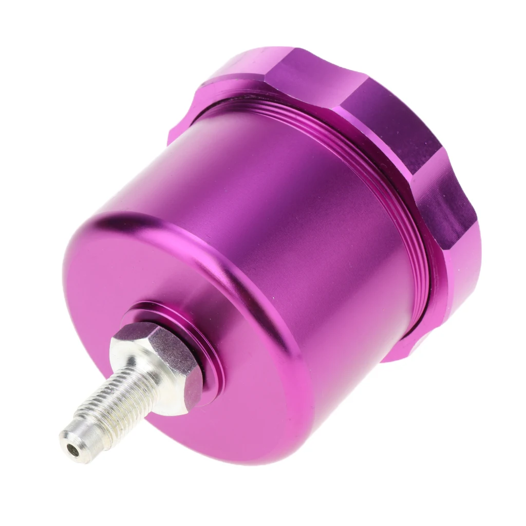 Front Or Rear Aluminum Hydraulic Hand Brake Reservoir Oil Cup  Blue