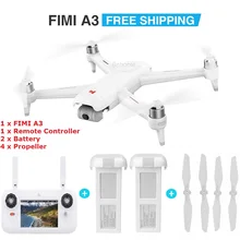 ; на ; FIMI A3 5,8G gps Дрон 1 км с видом от первого лица 25 минут с 2-оси Gimbal 1080P Камера RC Quadcopter RTF