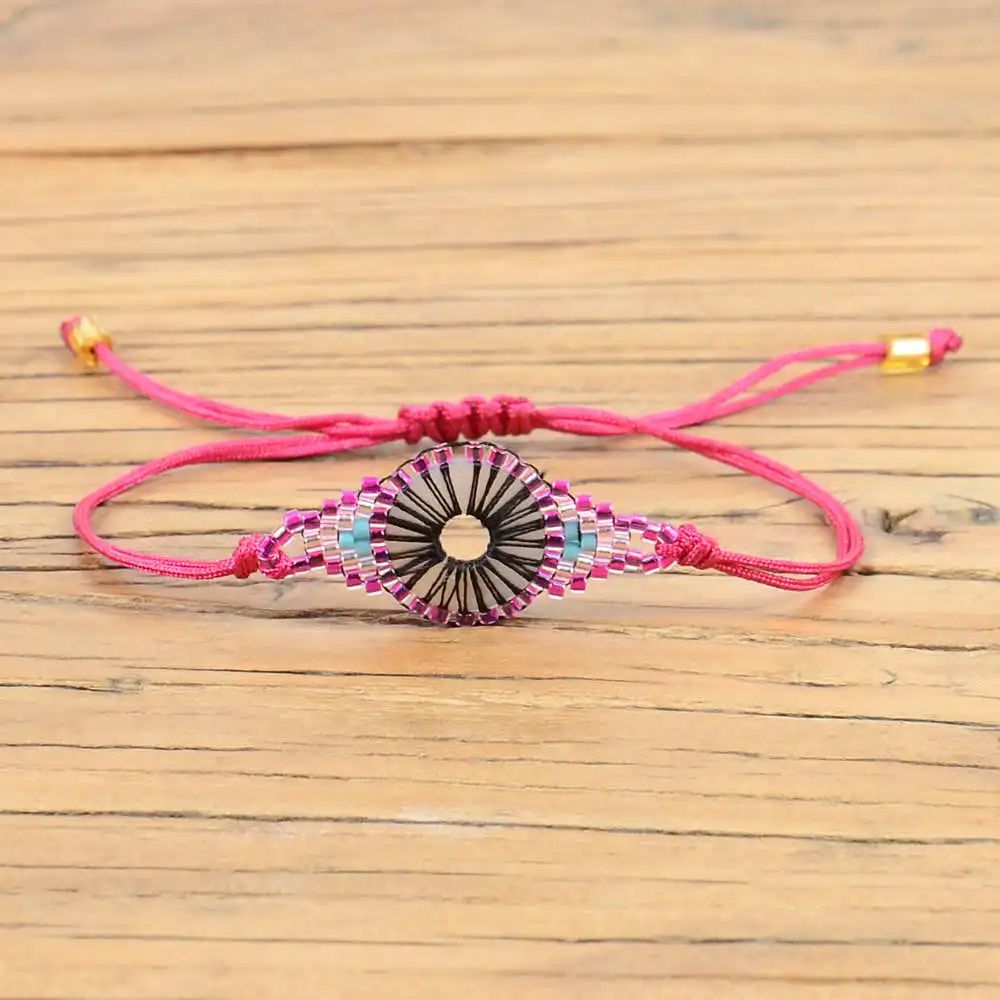 Go2boho турецкий браслет Evil Eye для женщин Delica MIYUKI Браслеты Lucky Evil Eye Pulseras Mujer новые мексиканские ювелирные изделия ручной работы