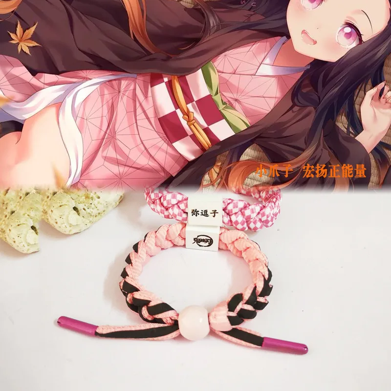 Браслет Kimetsu No Yaiba с фигурой демона, фигурка Kamado Tanjirou Kamado Nezuko Zenitsu, брелок, браслет, браслет для фанатов, рождественский подарок