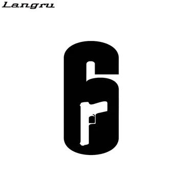 

New Style Oem Covering The Body Rainbow Six Symbol Let's Go Warrior Soldier Car Sticker Vinyl Jdm