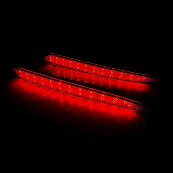 

Car Rear Bumper Light Auto Driving 24SMD Set LED For Tesla 3 SX 2012-2020