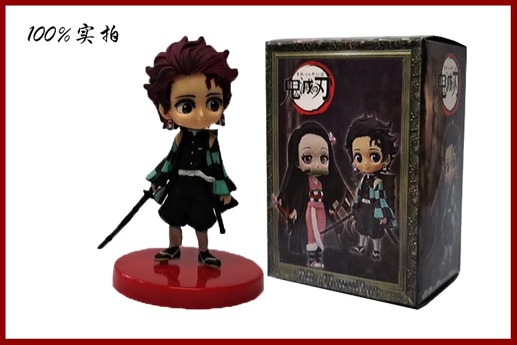 2 шт./лот аниме Demon Slayer Kimetsu no Yaiba Qposket ПВХ фигурка модель игрушки в подарок