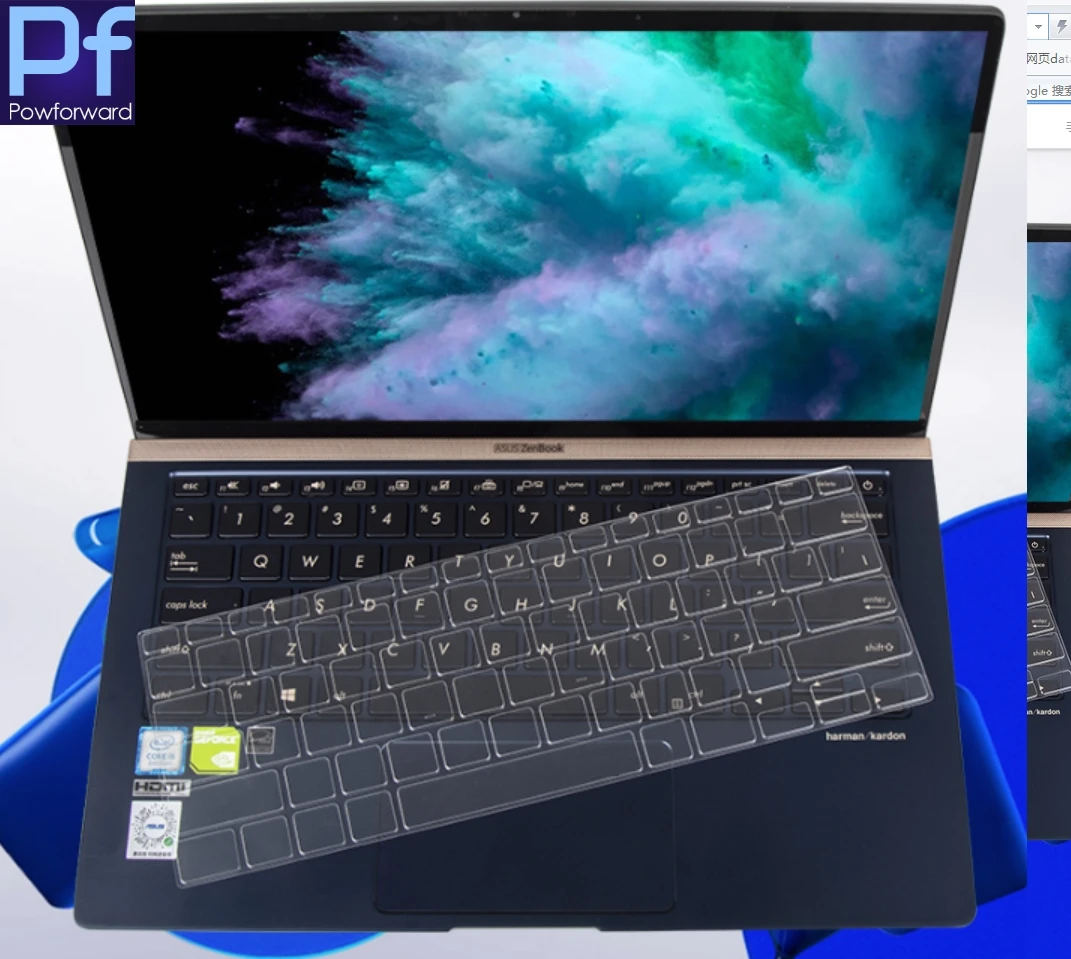 ТПУ для Asus ZenBook 14 UX433 UX433FN UX433FAC UX433FA8265 U4300 2019 Клавиатура ноутбука и ноутбука|Чехлы