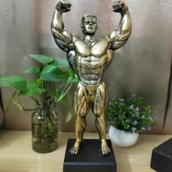 

EUROPEAN SPORTS HERCULES MUSCULAR MEN AND WOMEN STATUE ABSTRACT FIGURE ARTS SCULPTURE RESIN ART&CRAFT HOME DECORATION GYM R2873