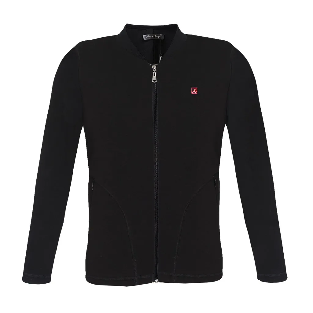Chaqueta hombre, куртка-бомбер, мужская куртка с длинным рукавом, смарт, USB, с подогревом, термобелье, на молнии, пальто, erkek, Монт Весте, homme