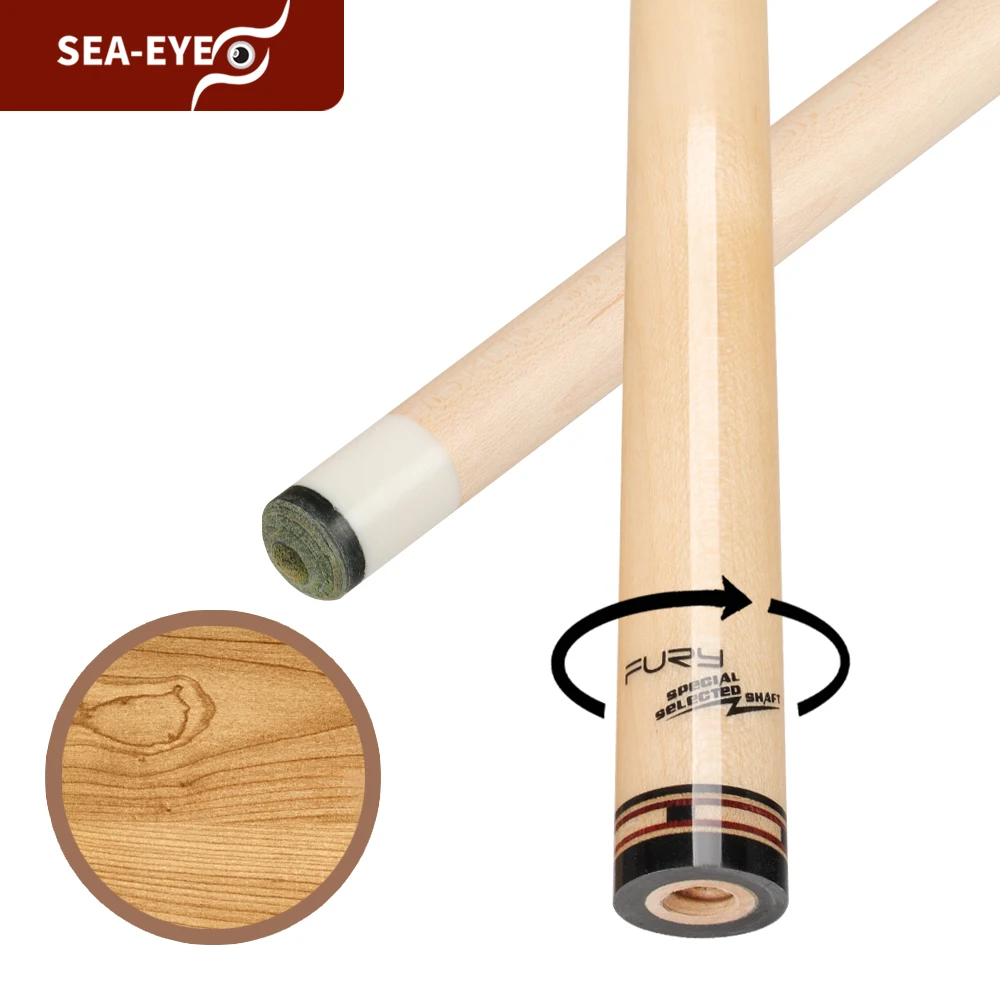 SEA EYE & FURY сигналы Carom 3 подушки 11 8 мм кончик из свиной шкуры кленовый вал 3/8*8