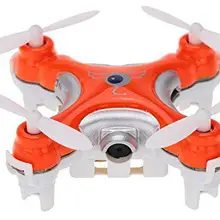 None Cheerson CX-10C CX10C Mini 2,4G 4CH 6 Axis Nano RC Квадрокоптер с камерой RTF режим 2(оранжевый
