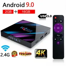 H96 Max Rk3318 Android 9,0 компьютерной приставки к телевизору Smart Tv Box компьютерной приставки к телевизору поддерживает мульти-Язык сети компьютерной приставки к телевизору