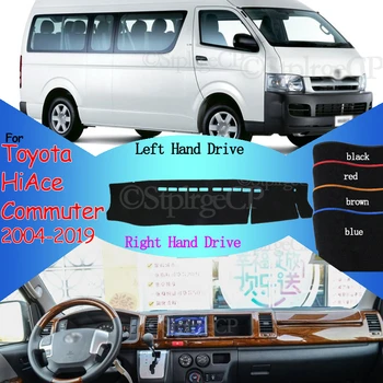 

Carpet Dashboard Cover Pad Protective Pad Dashmat Avoid Light Pad for Toyota HiAce Commuter RegiusAce Mazda Bongo 2004~2019 2005
