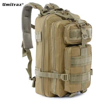 

Male Waterproof Tactical Camouflage sprots backpack man travel outdoor Military Mountaineering Hiking Climbing bags Umitvaz
