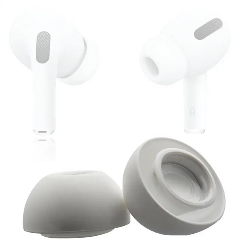 Силиконовые амбушюры для наушников Apple AirPods Pro 3 мягкие заменяемые наушники чехол